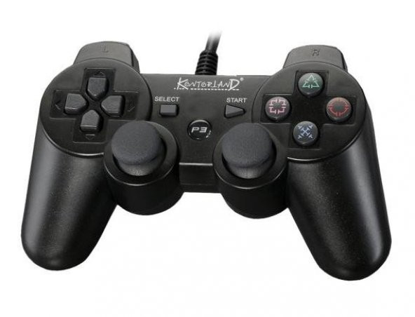 KONTORLAND PS3 PC JOYSTICK KABLOLU GAMEPAD PS-3001