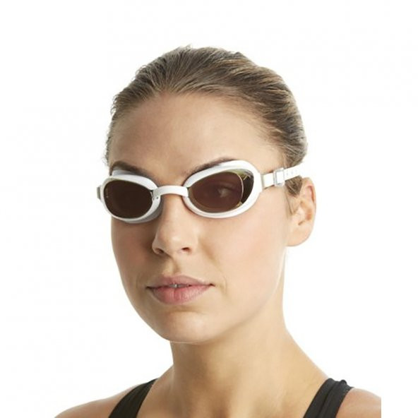 Speedo Aquapure Beyaz Pembe Kadın Yüzücü Gözlüğü Sp8090035065