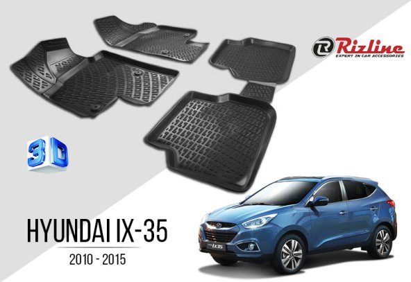 Hyundai IX35 2010.2015 Havuzlu Paspas Rizline