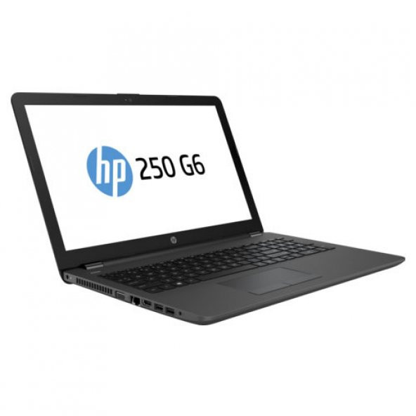 HP NB 250 G6 3QM27EA i3-7020U 2.30 GHz 4GB 500GB 15.6 AMD R5 M520 2GB Dos Siyah