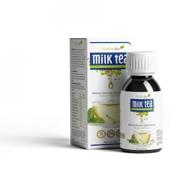 Naturpy Milk Tea Emziren Anneler Bitkisel Damla 50 ml