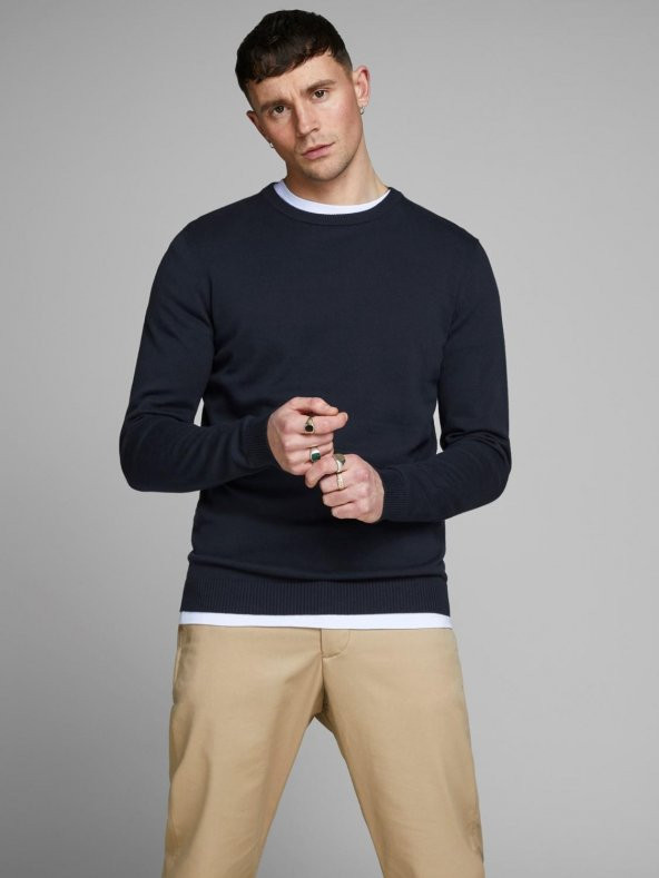 JACK JONES ERKEK O YAKA KAZAK 12137190 - 9
