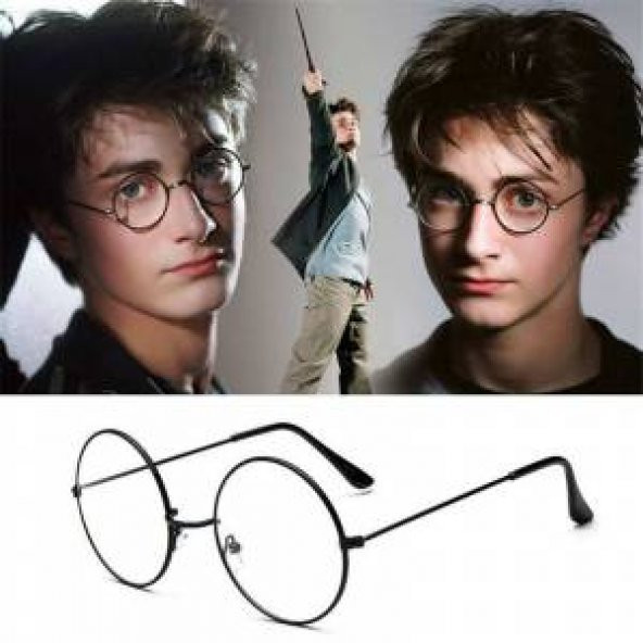 Harry Potter Model Yuvarlak İmaj Gözlüğü