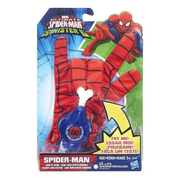 Marvel Spider-Man Örümcek Adam Sinister 6 Elektronik Eldiven