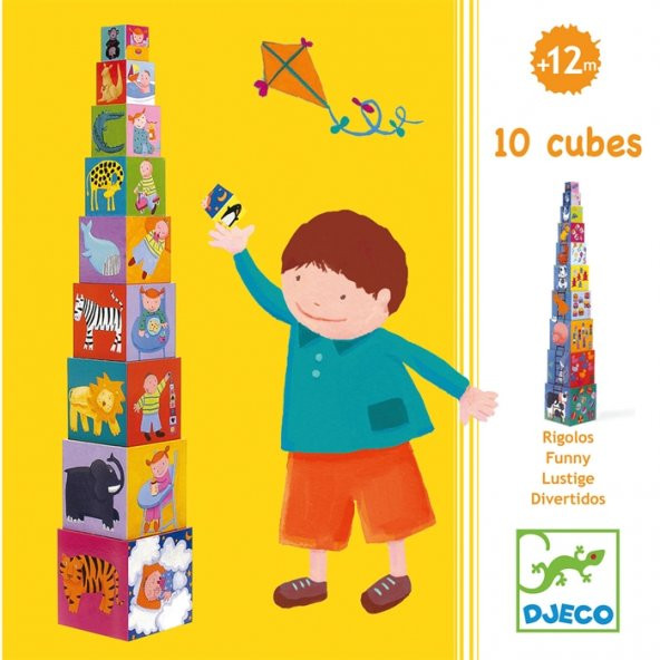 10 Cubes Funny Blocks - Eğlenceli Küpler