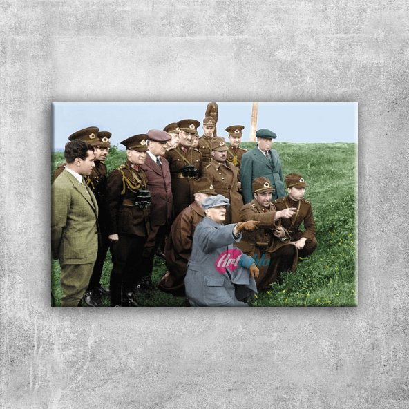 Mustafa Kemal Atatürk-10 Kanvas Tablo