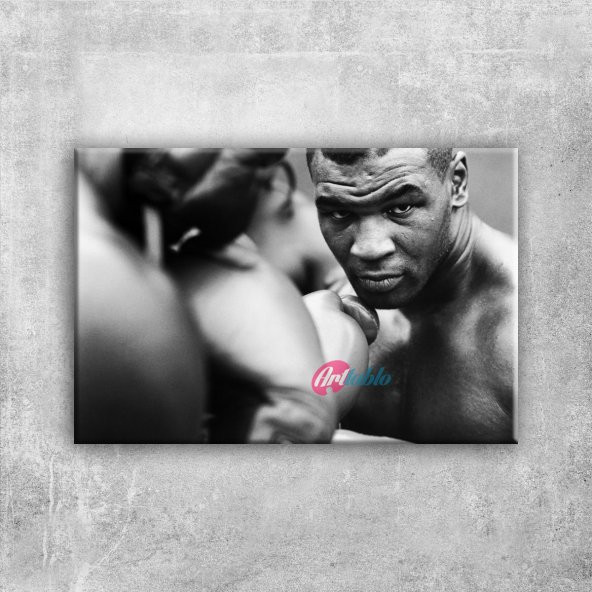 Mike Tyson Maça Hazırlık Boks Spor Kanvas Tablo