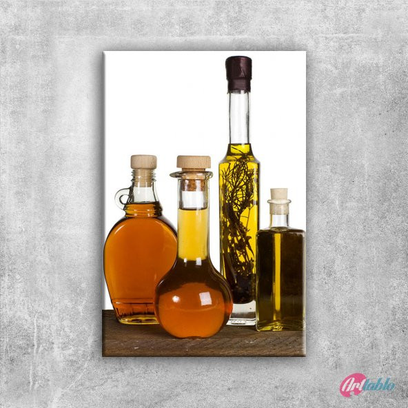 Zeytin Yağı 1 Lezzetler Kanvas Tablo
