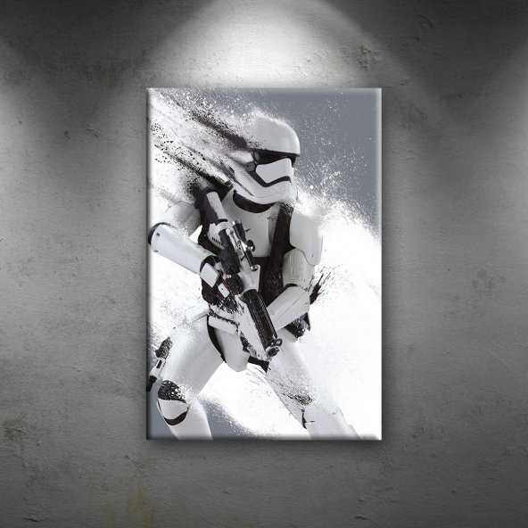Stormtrooper Star Wars Dekoratif Canvas Tablo 2