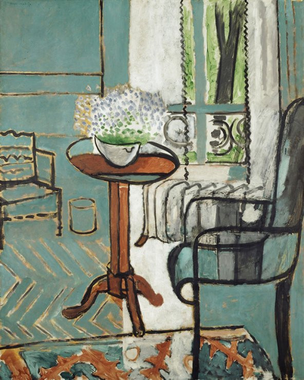 Henri Matisse La Finestra Yağlı Boya Sanat Dekoratif Canvas Tablo - 3