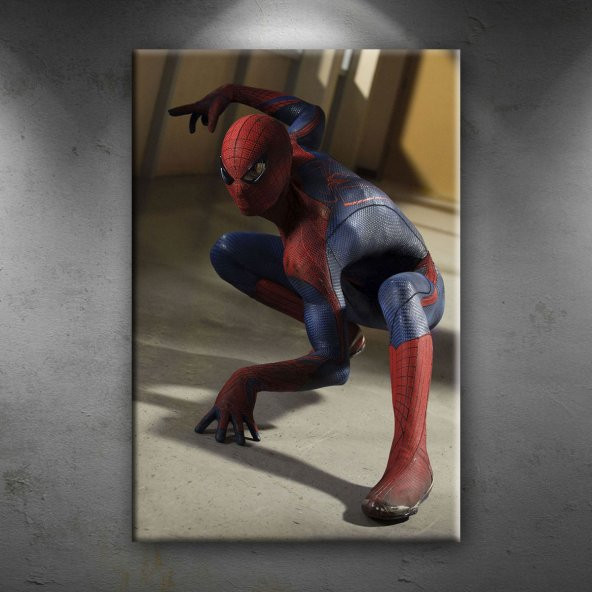 Örümcek Adam Spiderman Süper Kahramanlar Dekoratif Kanvas Tablo - 1