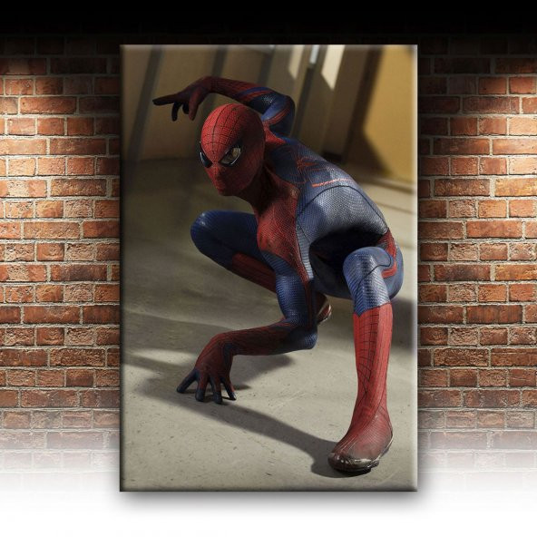 Örümcek Adam Spiderman Süper Kahramanlar Dekoratif Kanvas Tablo - 2