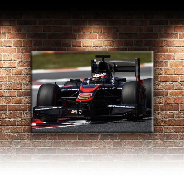 Formula 1 Araçlar Dekoratif Canvas Tablo - 2