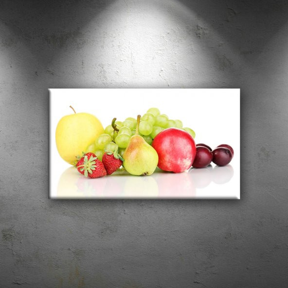 Fruits Lezzetler Dekoratif Canvas Tablo