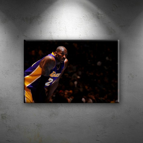 Kobe Braynt Nba Basketbol Spor Dekoratif Kanvas Tablo