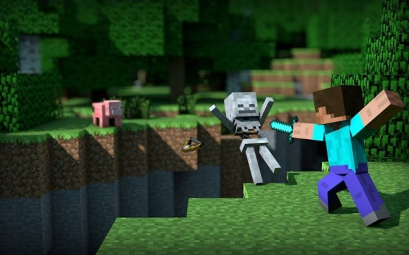 Minecraft Popüler Kültür Dekoratif Kanvas Tablo - 3