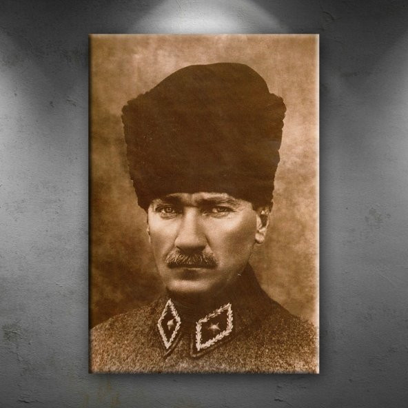 Mustafa Kemal Atatürk Portre-4 Kanvas Tablo