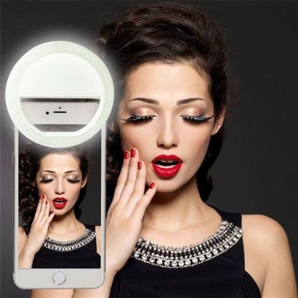 LG V20 için Selfie Ring 36lı Led Flaş Işığı