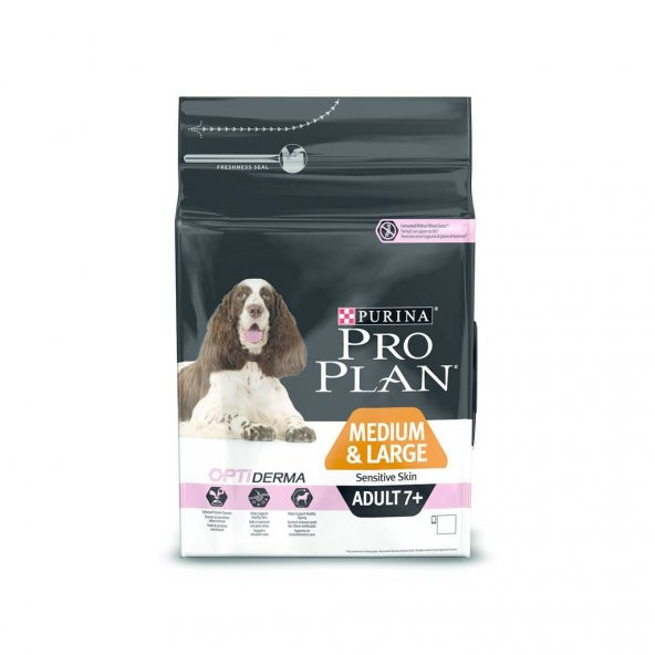 ProPlan Senior Medium Large+7 Somonlu Köpek Maması 3 Kg