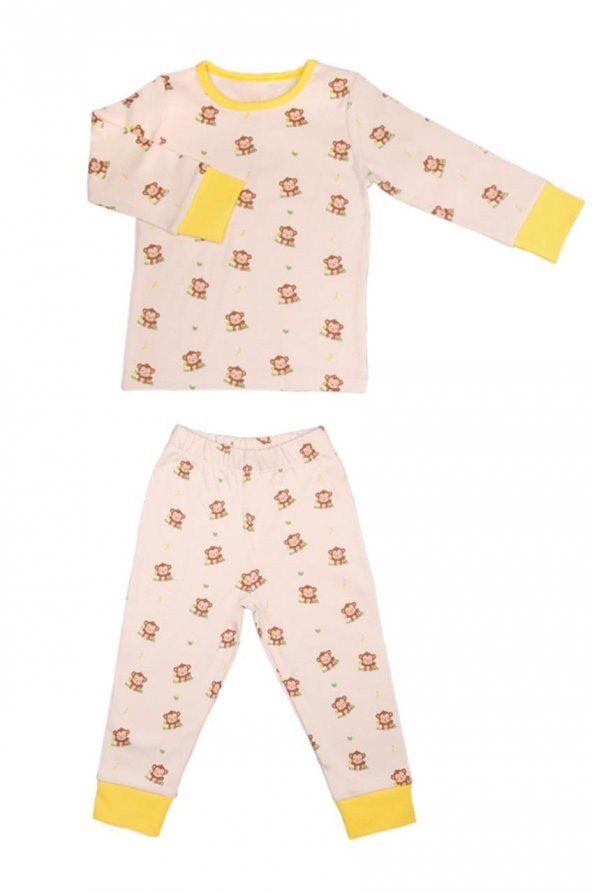 Monkey Pijama Takımı Organic Kid (2,3,4,5,6 yaş)
