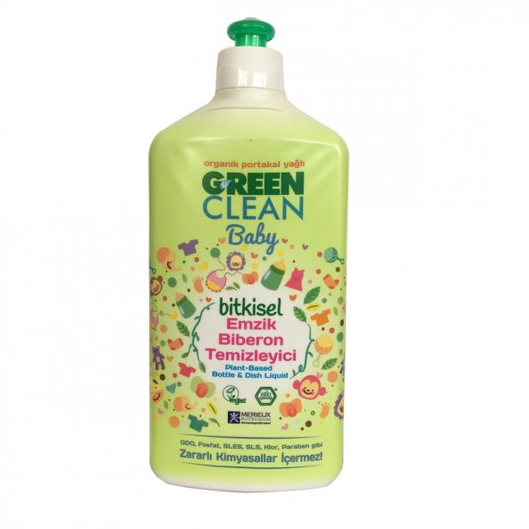 U Green Clean Baby Emzik Biberon Temizleyici 500 ml
