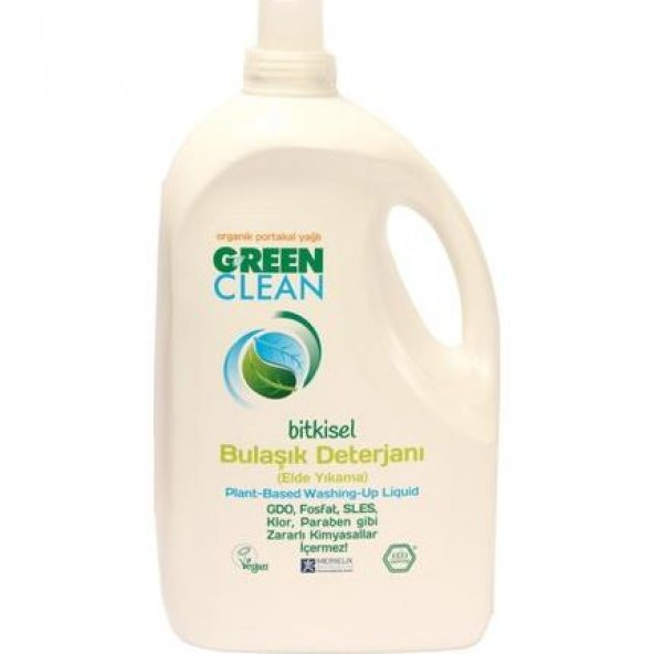 U Green Clean Bitkisel Bulaşık Deterjanı 2750 Ml