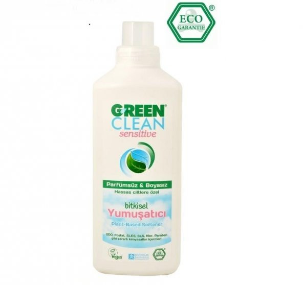U Green Clean 1 Lt Sensitive Bitkisel Yumuşatıcı