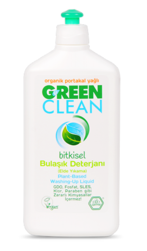 U Green Clean 730 Ml Bitkisel Bulaşık Deterjanı Portakallı
