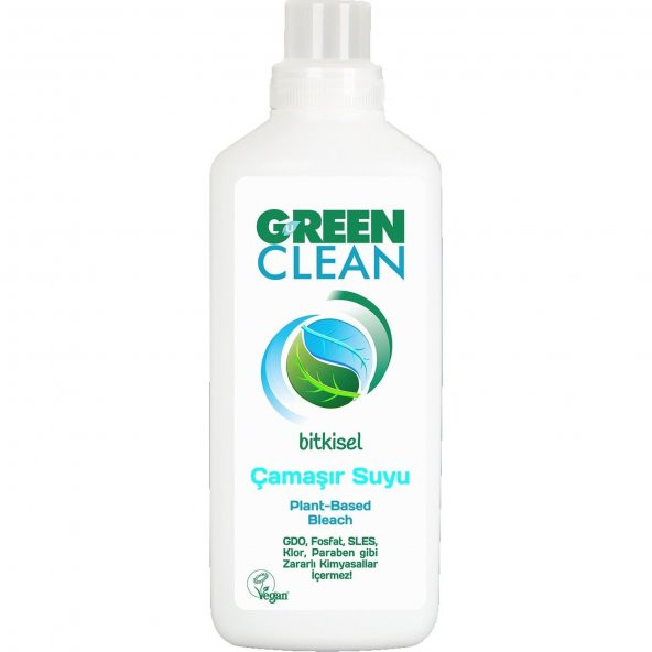 U Green Clean 1 LT Bitkisel Çamaşır Suyu