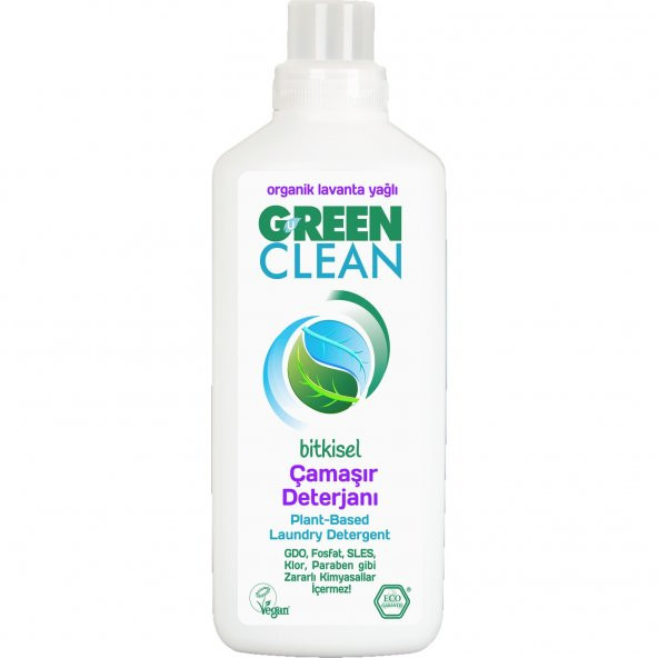 U Green Clean 1lt Çamaşır Deterjanı Lavantalı