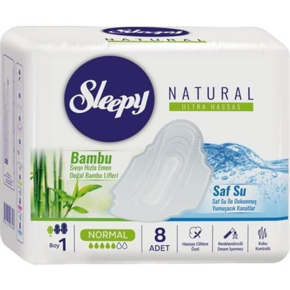 Sleepy Natural Ultra Hassas Normal 8 Li Delist