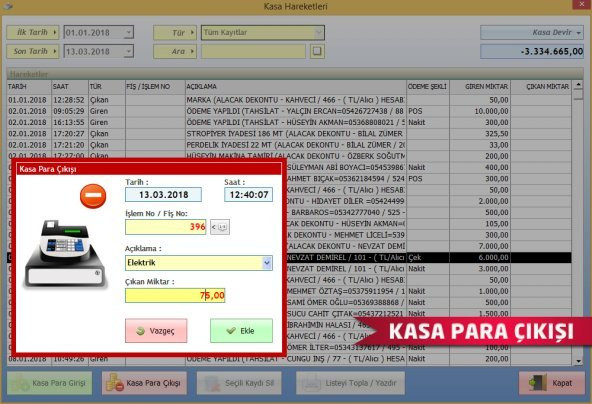 Alış Satış Stok Takip Fatura Cari Kasa Veresiye Takip Programı - 3