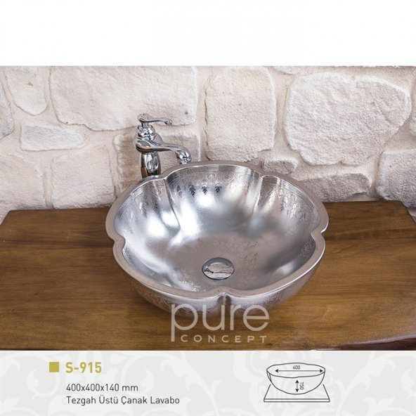 Silver Çanak Lavabo - 1