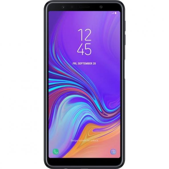Samsung Galaxy A7 2018 64 GB Siyah Cep Telefonu (Samsung Türkiye Garantili)