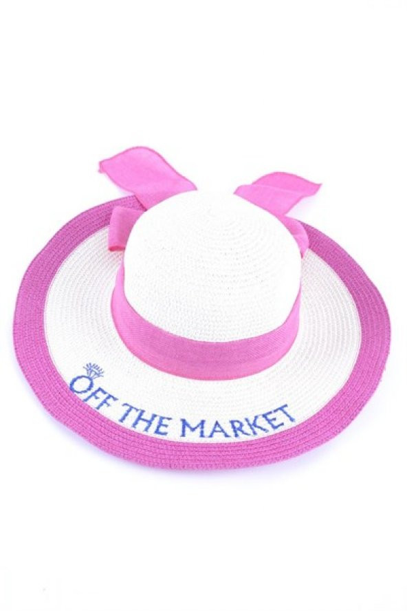 Off The Market Pembe Sloganlı Şapka