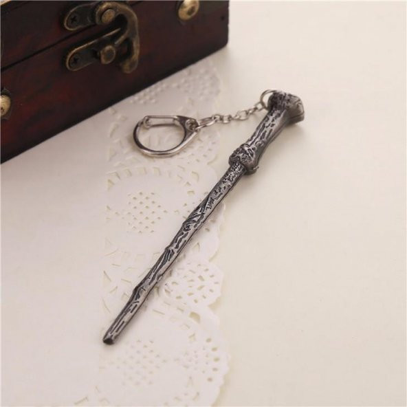 HARRY POTTER SİHİRLİ BÜYÜLÜ ASA ANAHTARLIK HERMIONE VOLDEMORT DUMBLEDORE BÜYÜK BOY MAGIC WAND