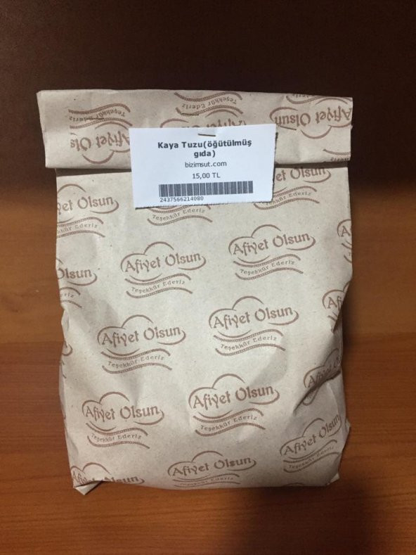 Öğütülmüş Kaya Tuzu 1 kg - Taş Değirmende Çekilmiş Gıda - 5