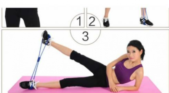 11 Parçalı Direnç Lastiği Seti ( fitness Yoga) - Resim 3