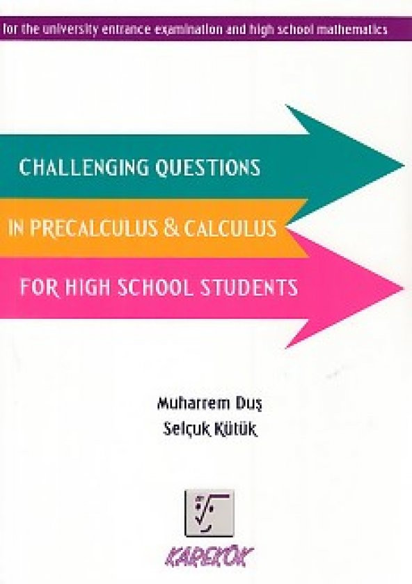 karekök Challenging Questions in Precalculus Calculus