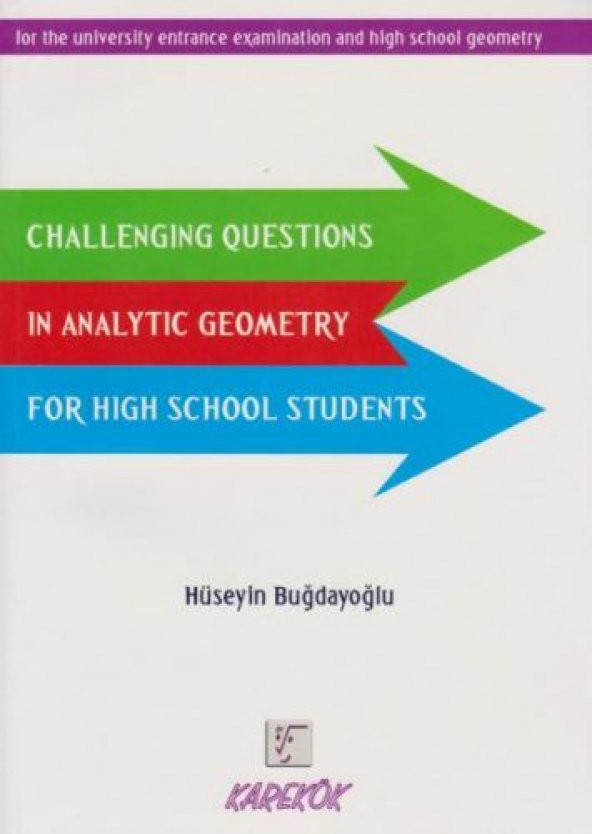 karekök Challenging Questions in Analytic Geometry