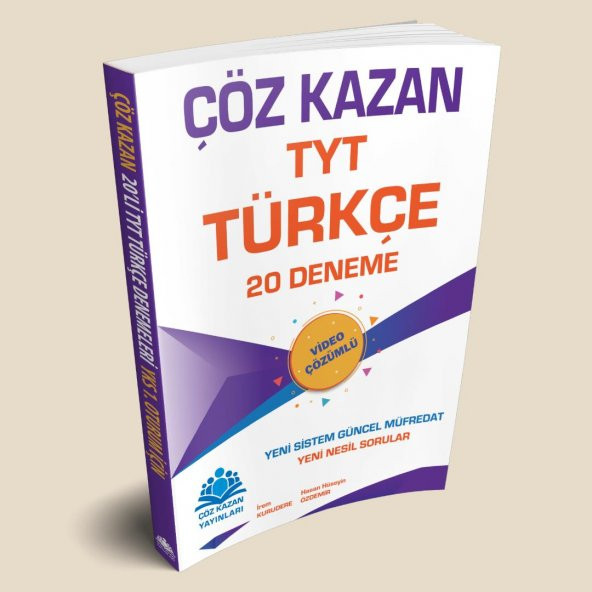 Çöz Kazan YKS 1.Oturum TYT Türkçe 20 Deneme