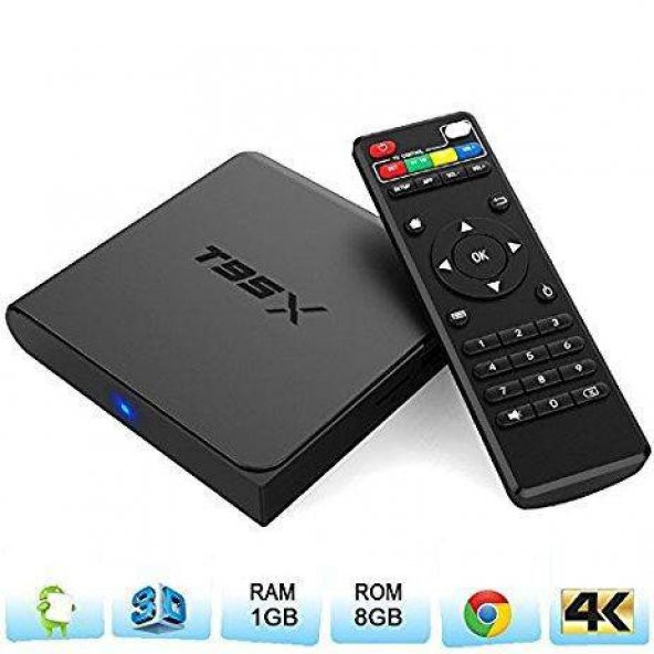 T95X Android 6.0 TV Box Smart Tv Wifi HDMI 4k Media Player