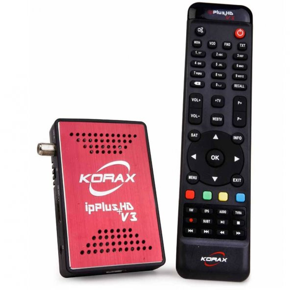 Korax Ipplus Hd V3 Mini Hd Uydu Alıcısı (IP PLUS HD V3)