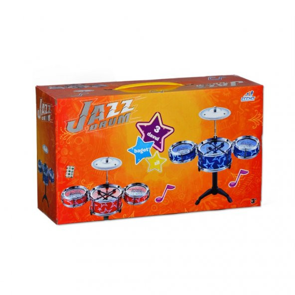 Mini Oyuncak Bateri Davul Seti - 2