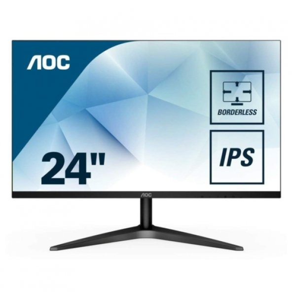 AOC 23.6 24B1H LED Monitör 5ms Siyah - Resim 1