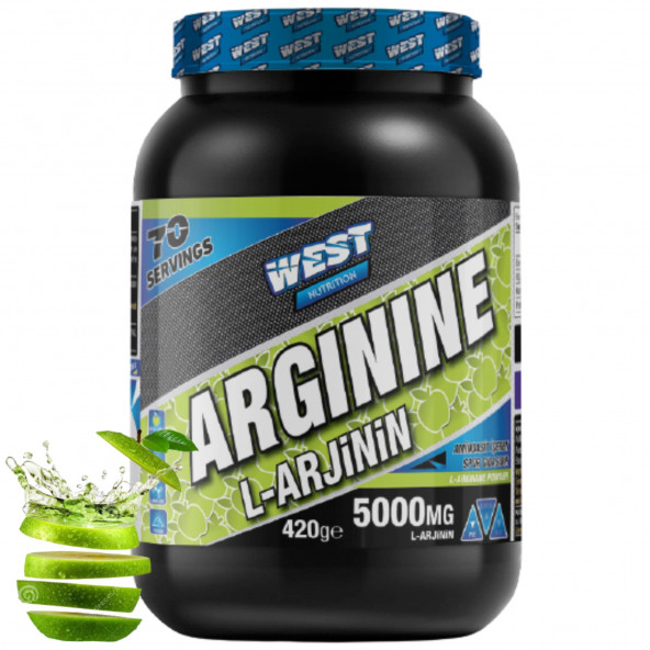 West Nutrition L Arginine ( L Arjinin ) 420 gr 70 Servis -  HEDİYELİ