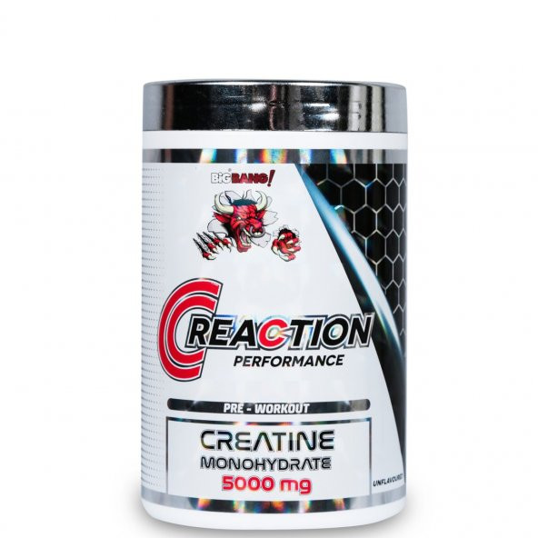 Protouch Nutrition BigBang C-Reaction Kreatin Monohidrat 400 gr 80 Servis Aromasız
