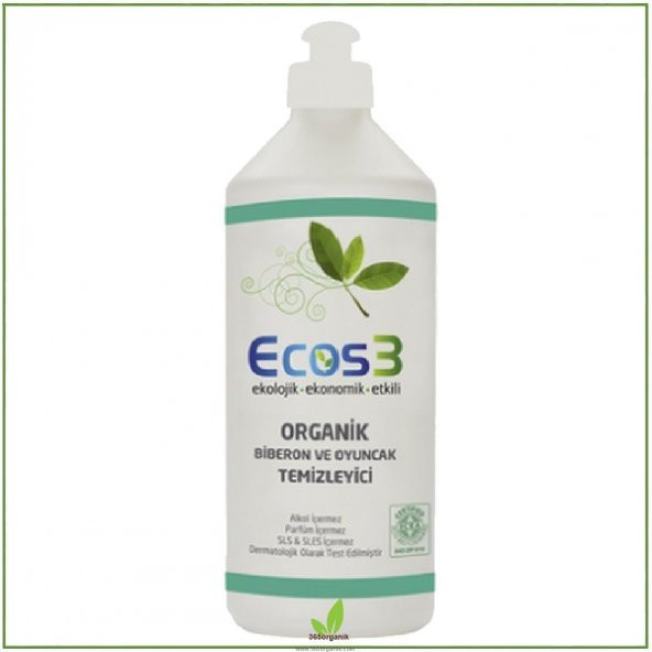 ECOS3 Organik Biberon ve Oyuncak Temizleyici 500 ml
