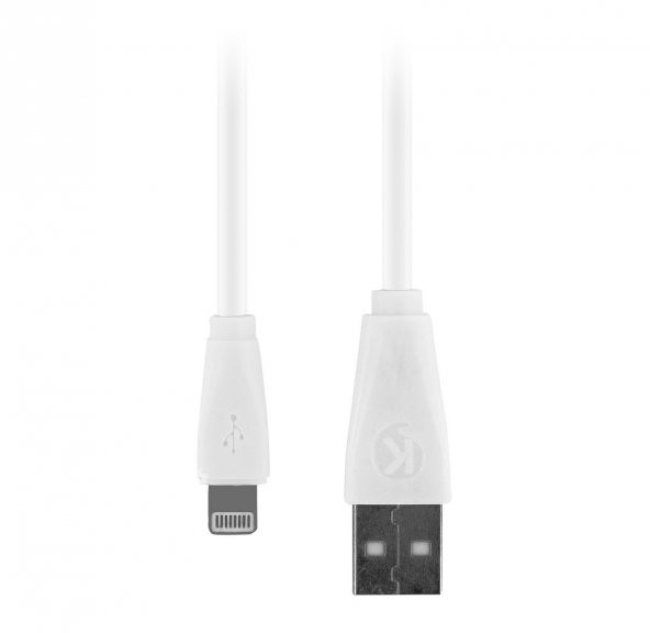 Ktools Eco 1A 1M Beyaz Apple İphone Lightning Data Kablosu