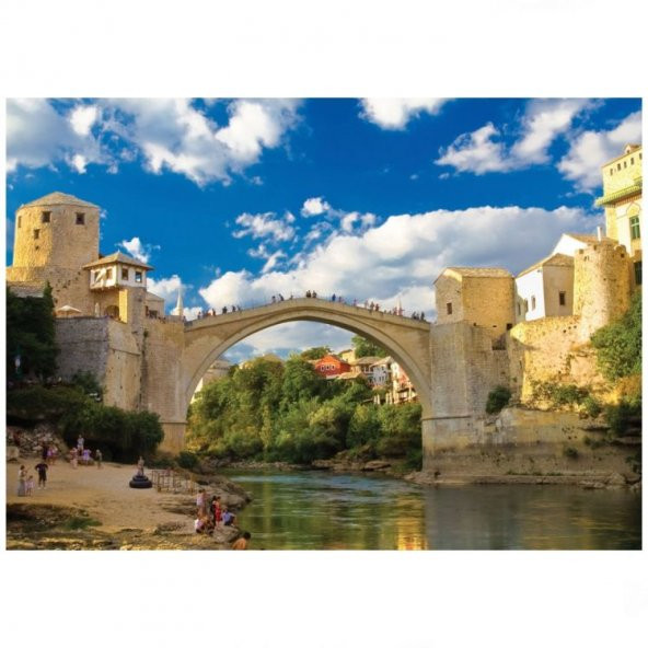 500 Parça Mostar Köprüsü Puzzle Yapboz